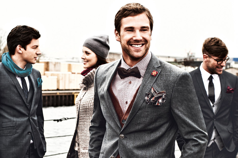 Herrafataverslun Birgis - skjá og hreyfiauglýsingar